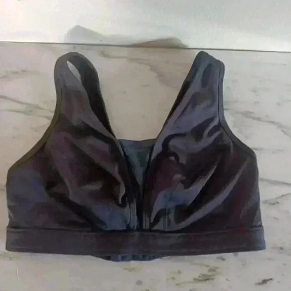 Brooks Black Sports Bra 32B - Picture 2 of 10